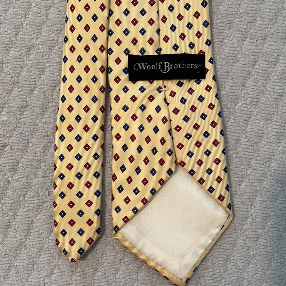 Woolf Brothers silk tie
